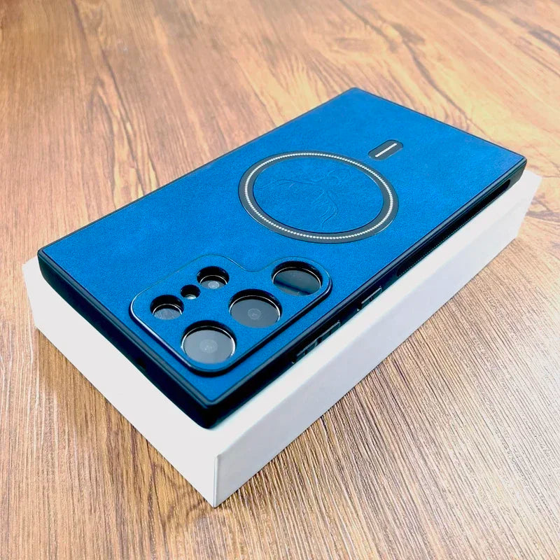 Vintage Deer Leather Magsafe Case