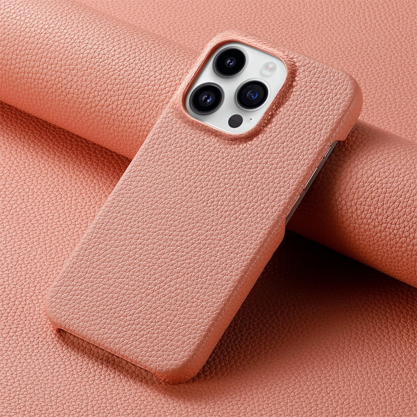 Luxury Leather Case For iPhone 15 13 14 Pro Max 12 Pro Plus Phone Cover