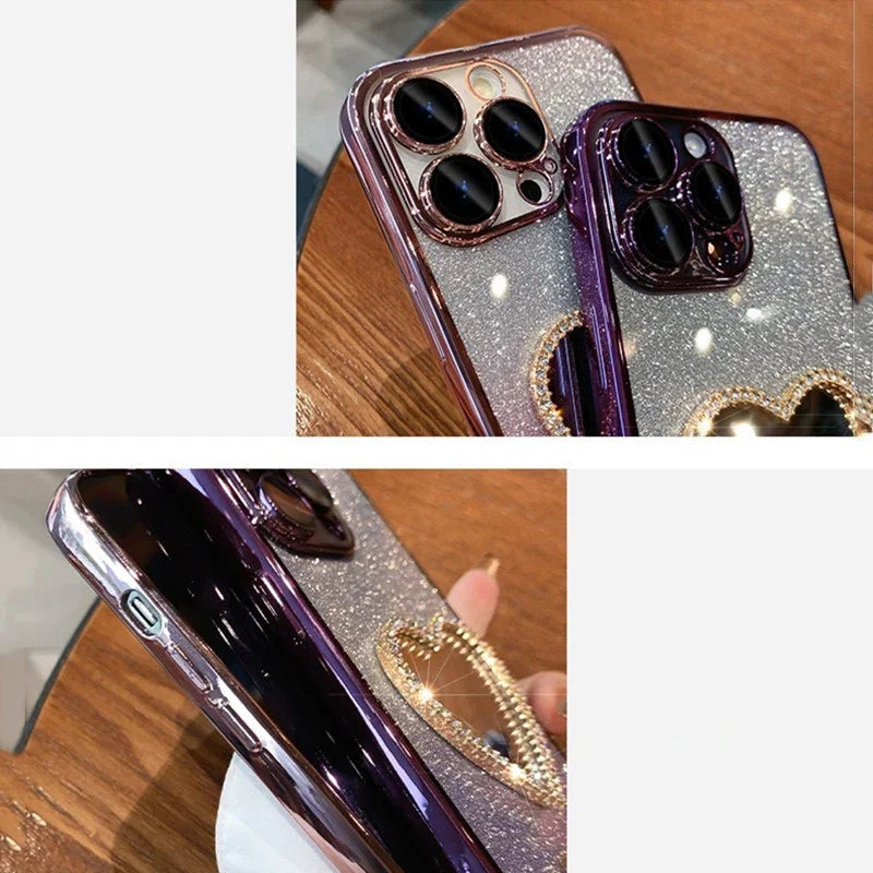 Glitter Phone Case For Samsung Galaxy Cover