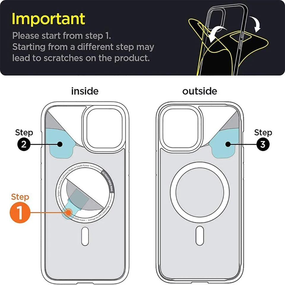 Magsafe Transparent Case