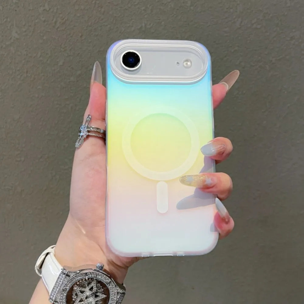 Magsafe Rainbow Matte Case