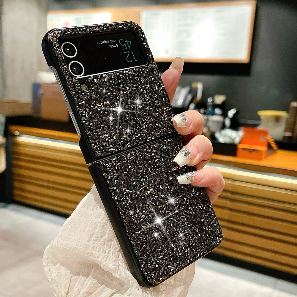 Luxury Sparkling Phone Case For Samsung Galaxy Z Flip 6 Cover