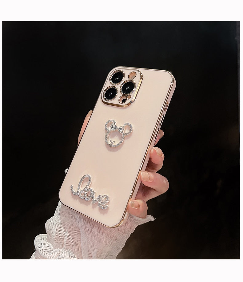 Phone case for iphone 14 12 13 Pro Plus Cute Cover