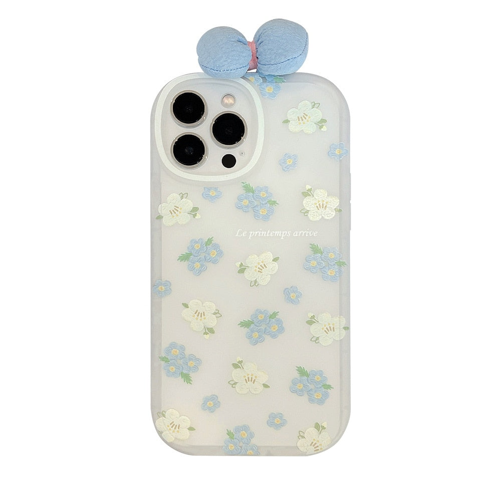 iPhone 15 14 13 12 Floral Phone Cases