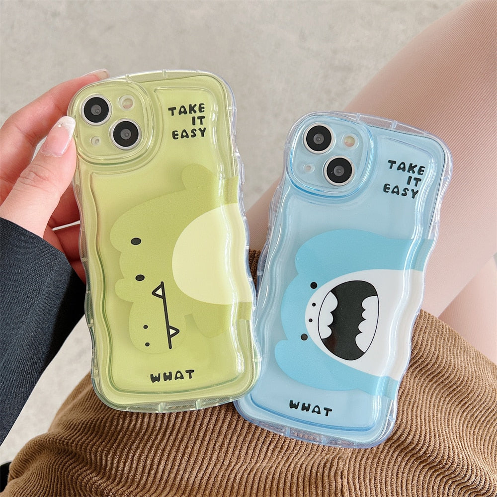 Funny Shark Phone Case For iPhone 14 13 12 Pro Max 14Plus 14PRO MAX Cover