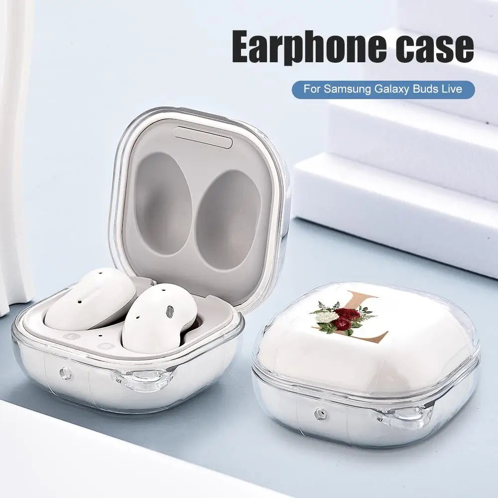 Rose Flower Case For Samsung Galaxy Buds Cover