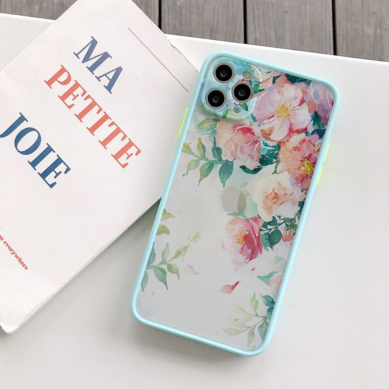 Flower Phone Case for iPhone 14 Plus 12 13 14 Pro Max Covers