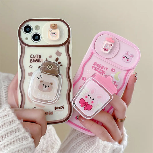 Cute protection case for iPhone 15 Pro Max 12 13 14 Pro Max silicone cover