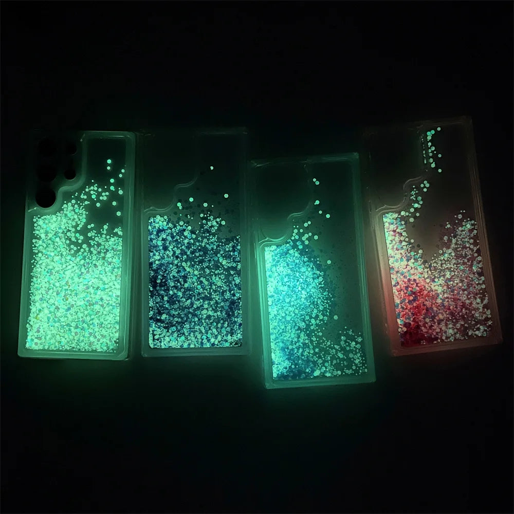 Samsung Galaxy Glitter Clear Cover