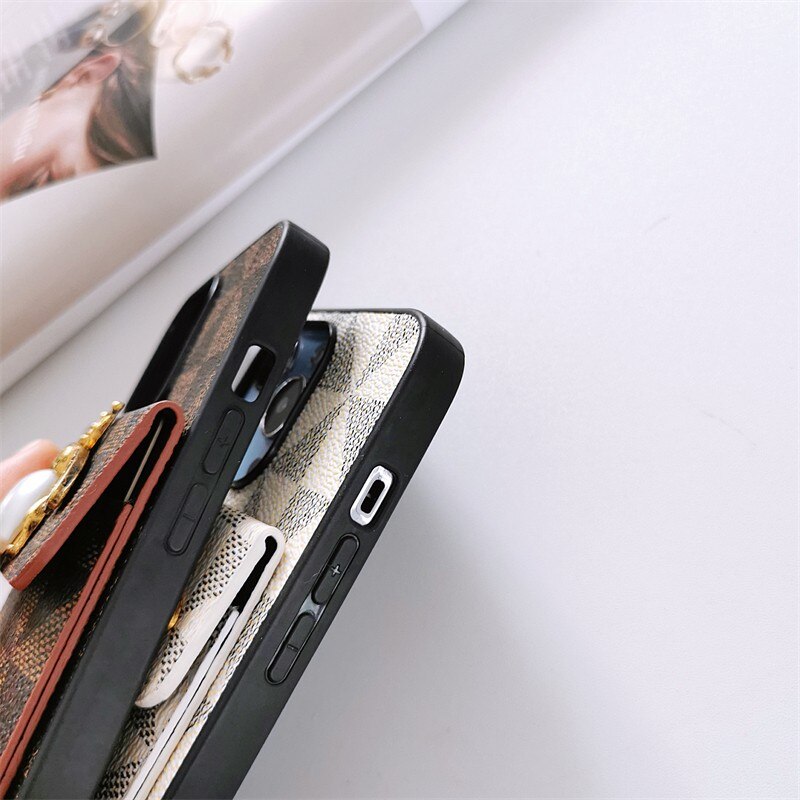 Leather Phone Cover Case For Iphone 14 13 12 Pro Plus