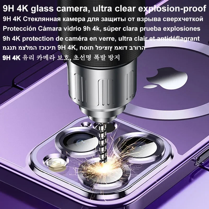 Luxury Plating For Magsafe Magnetic Case