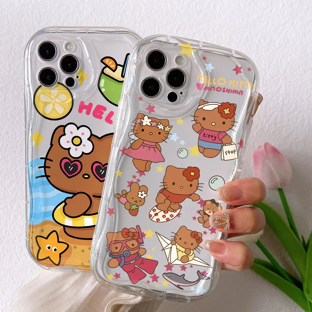 Cat Phone Case for iPhone 16 Soft Cover