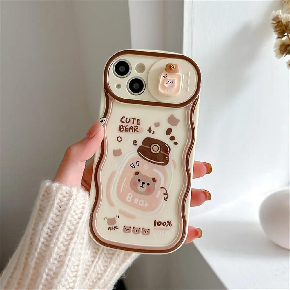 Cute protection case for iPhone 15 Pro Max 12 13 14 Pro Max silicone cover