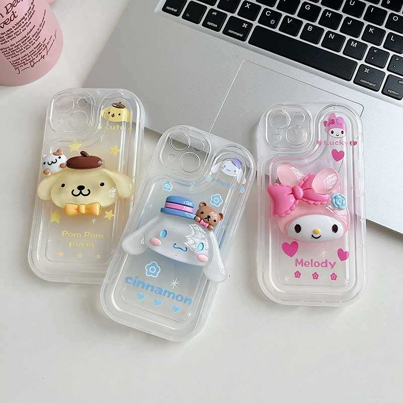 iPhone 15 14 13 12 Cartoon Phone Case