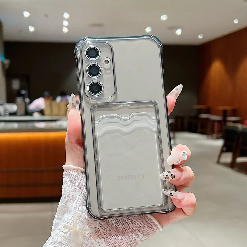 Card Holder Clear Phone Cover