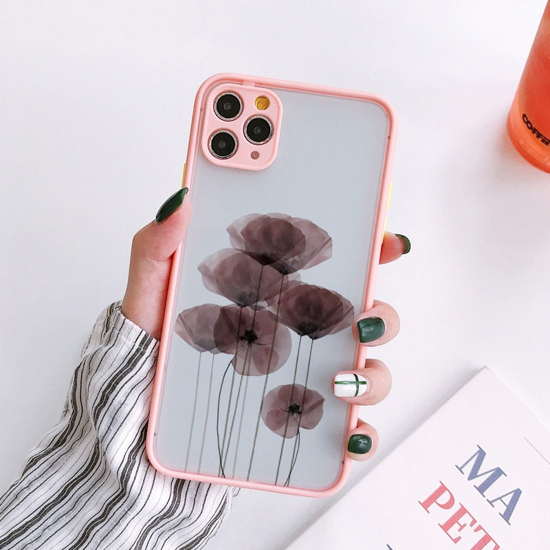 Flower Phone Case for iPhone 14 Plus 12 13 14 Pro Max Covers