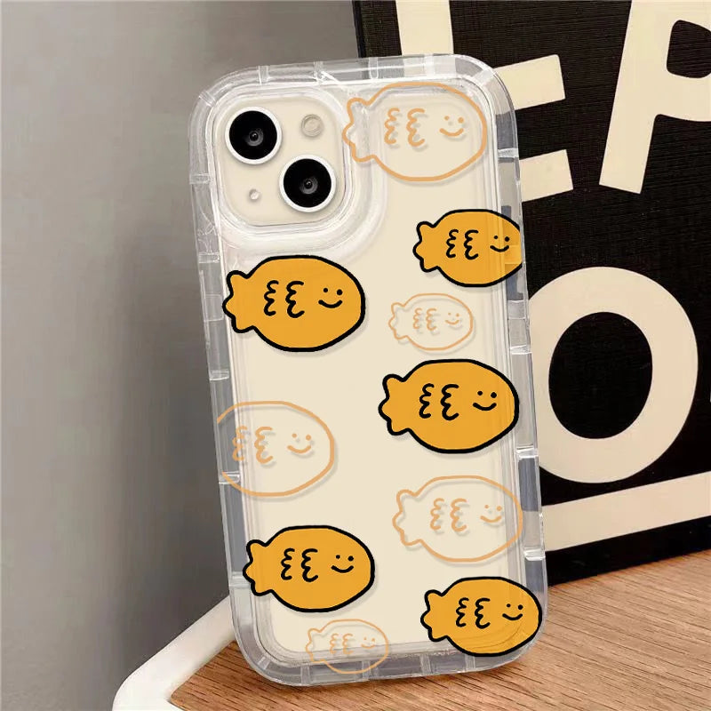 Cute Phone Case For iPhone 14 Pro Max Case iPhone 12 13 15 Plus Cover