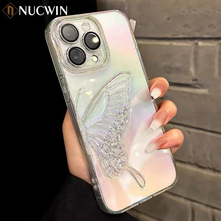 Colorful Butterfly Case For iPhone Cover