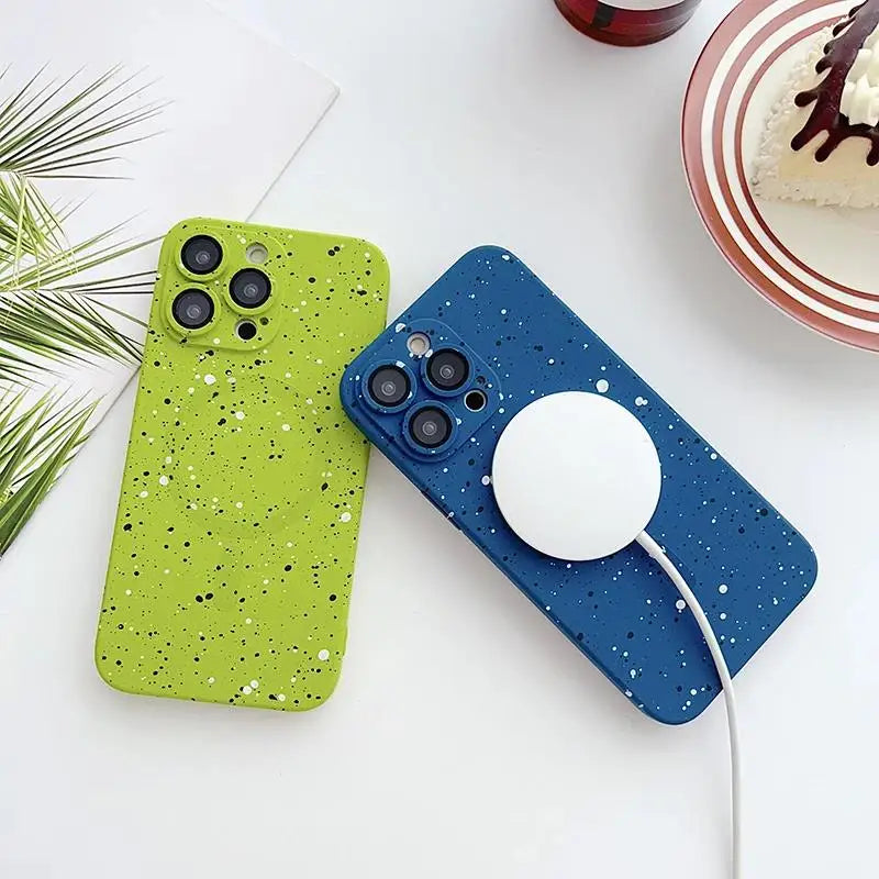 Matte Soft Silicone Case For iPhone Cover