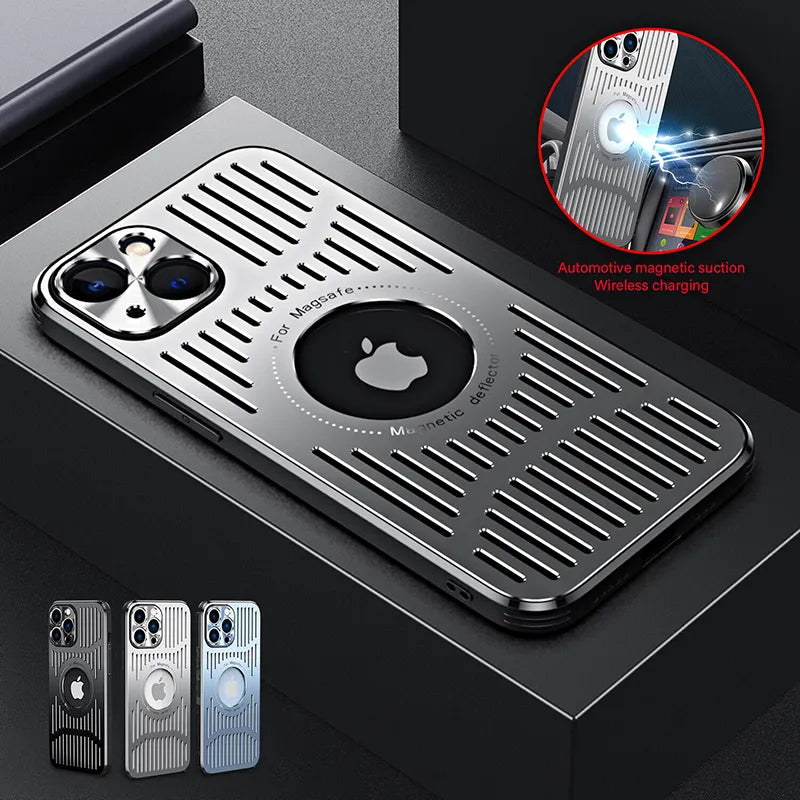 Case for Magsafe for iPhone 15 14 13 12 Pro Max Plus Magnetic Back Cover