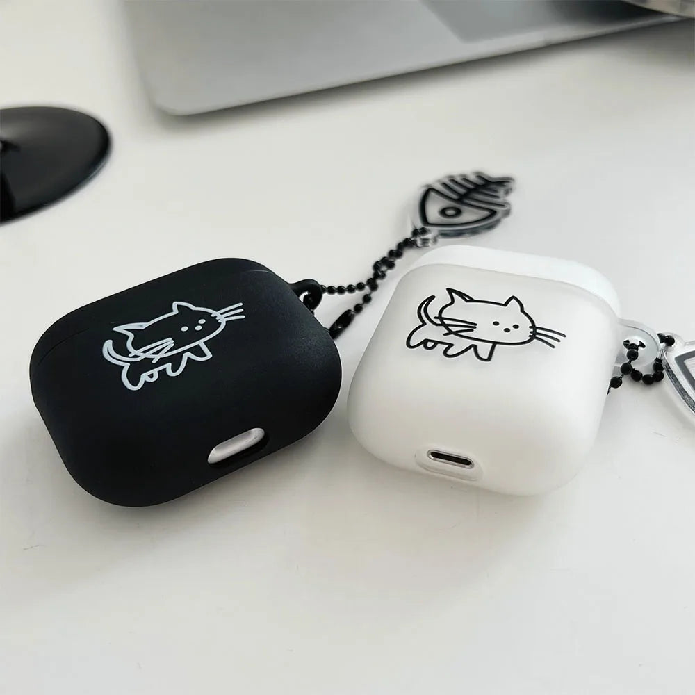 Cat Case For AirPods 1/2/3 Cover AirPods Pro 2 Case