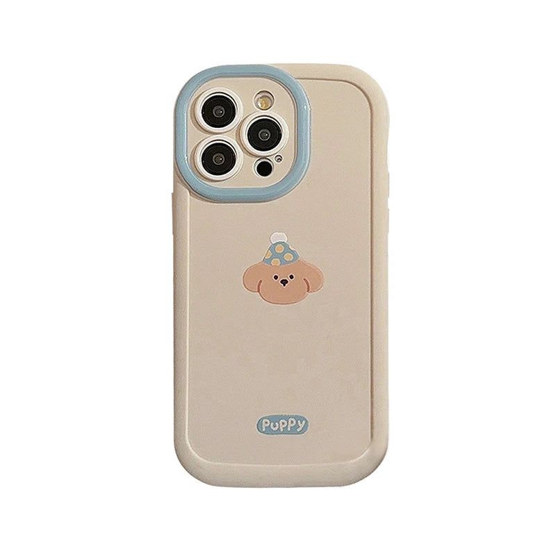 Cute Puppy Case For iPhone Cover