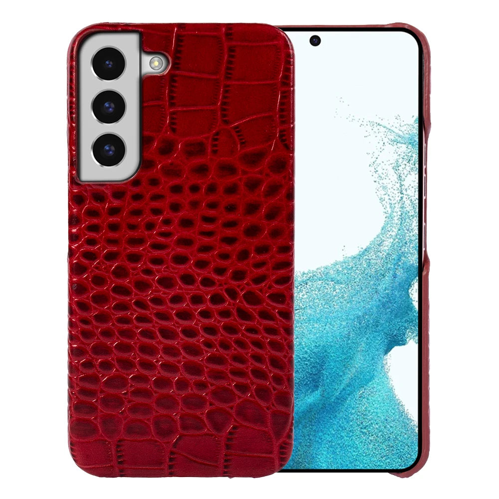 For Samsung Galaxy S24 Case Leather Case Cover