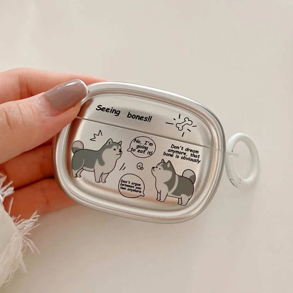 Cartoon Dog Cat Case For Airpods 1/2 Earphone Cover For Air Pods Pro 2 3