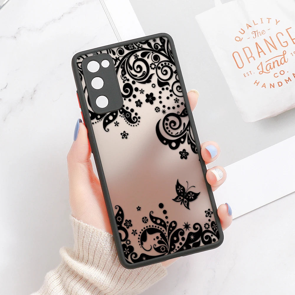 Phone Case For Samsung S24 Ultra S23 FE S22 Plus S21 FE S20 Matte Cover