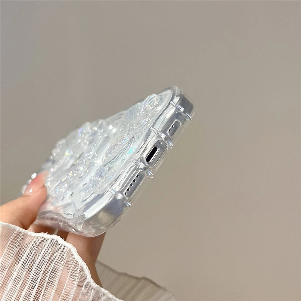 Crystal Clear Case For iPhone 15 14 Plus 13 12 Pro Max Cover