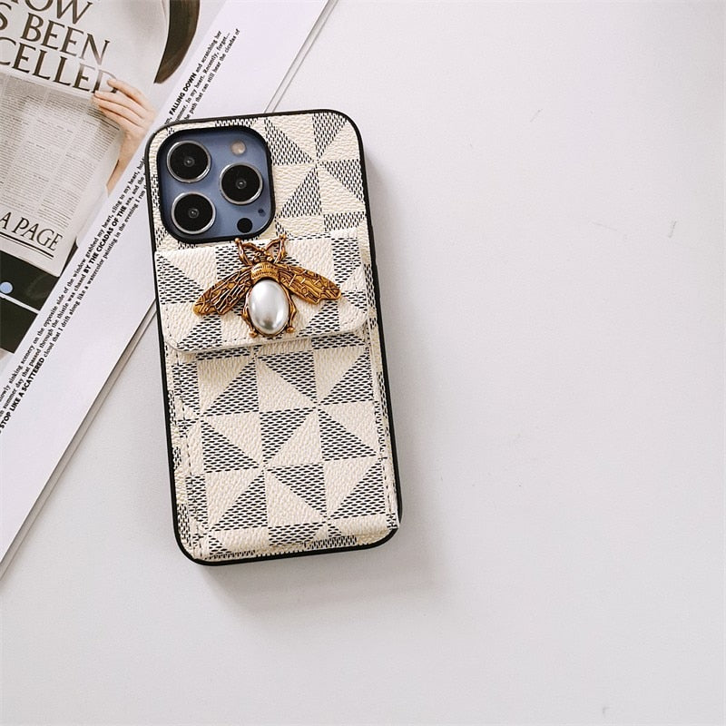 Leather Phone Cover Case For Iphone 14 13 12 Pro Plus