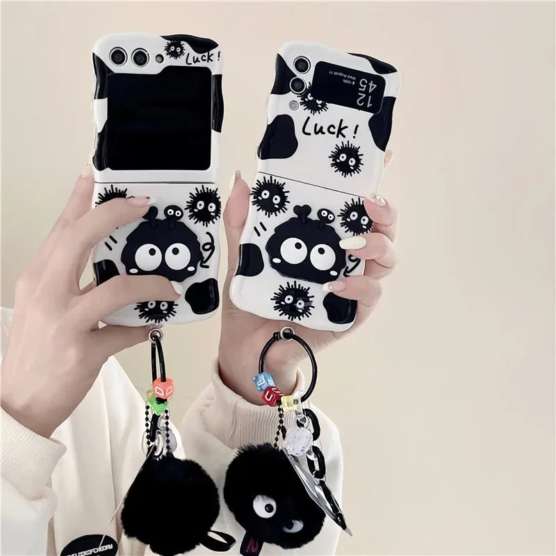 Cute Samsung Galaxy Z Flip 3 4 5 Phone Case Cover