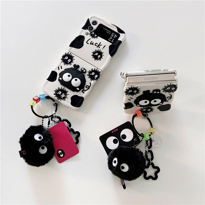 Cute Samsung Galaxy Z Flip 3 4 5 Phone Case Cover