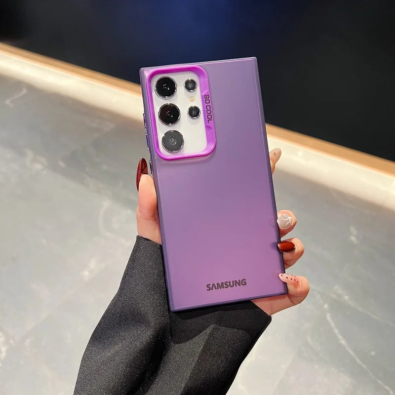 Luxury Matte Laser Phone Case