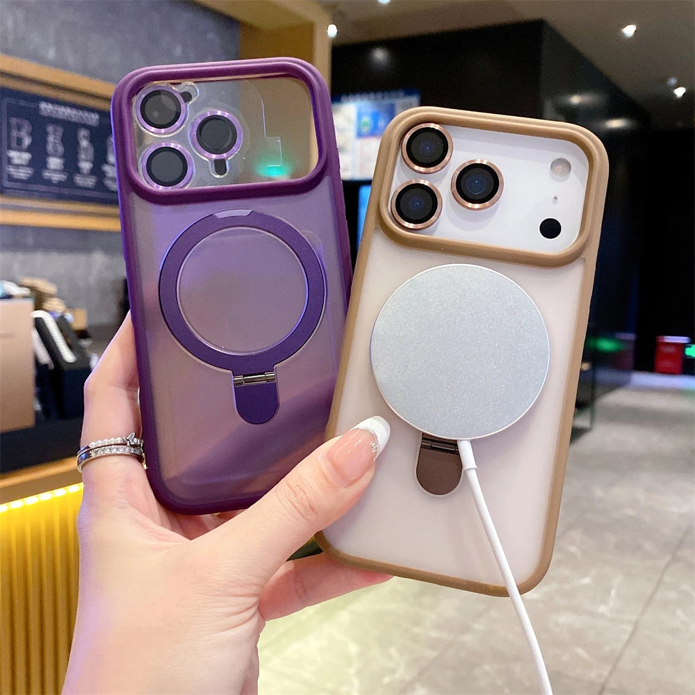 Magnetic Ring Bracket Camera Protection Cover