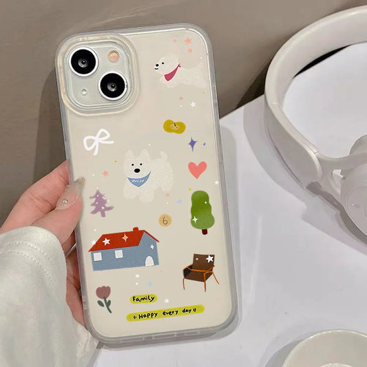 Cute Puppy Phone Case For iPhone Cover