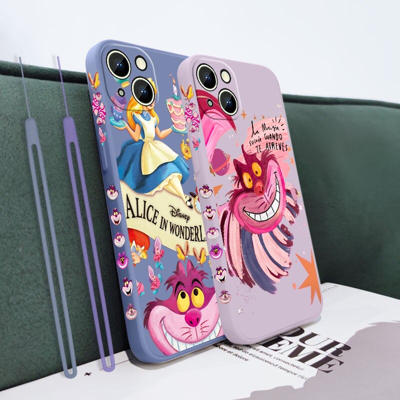 Cute iPhone 14 13 12 Pro Max Plus Liquid Phone Case Cover