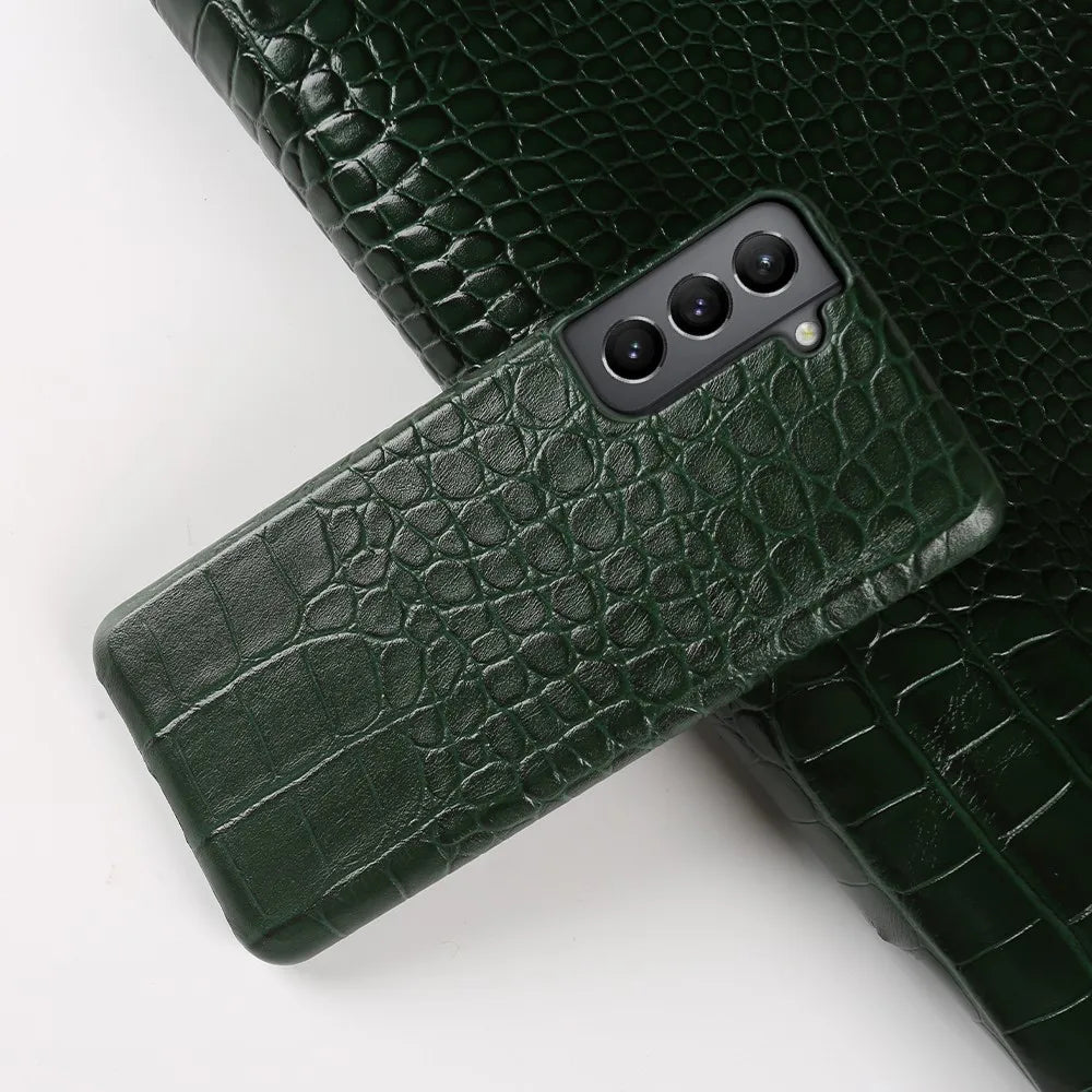 For Samsung Galaxy S24 Case Leather Case Cover