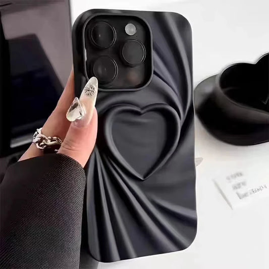Love Heart Silicone Phone Case