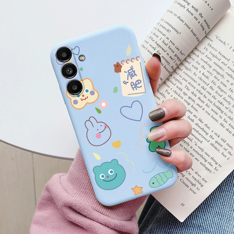 Case For Samsung Galaxy S23 S 23 Plus S23 Ultra Cute Soft Silicone Case