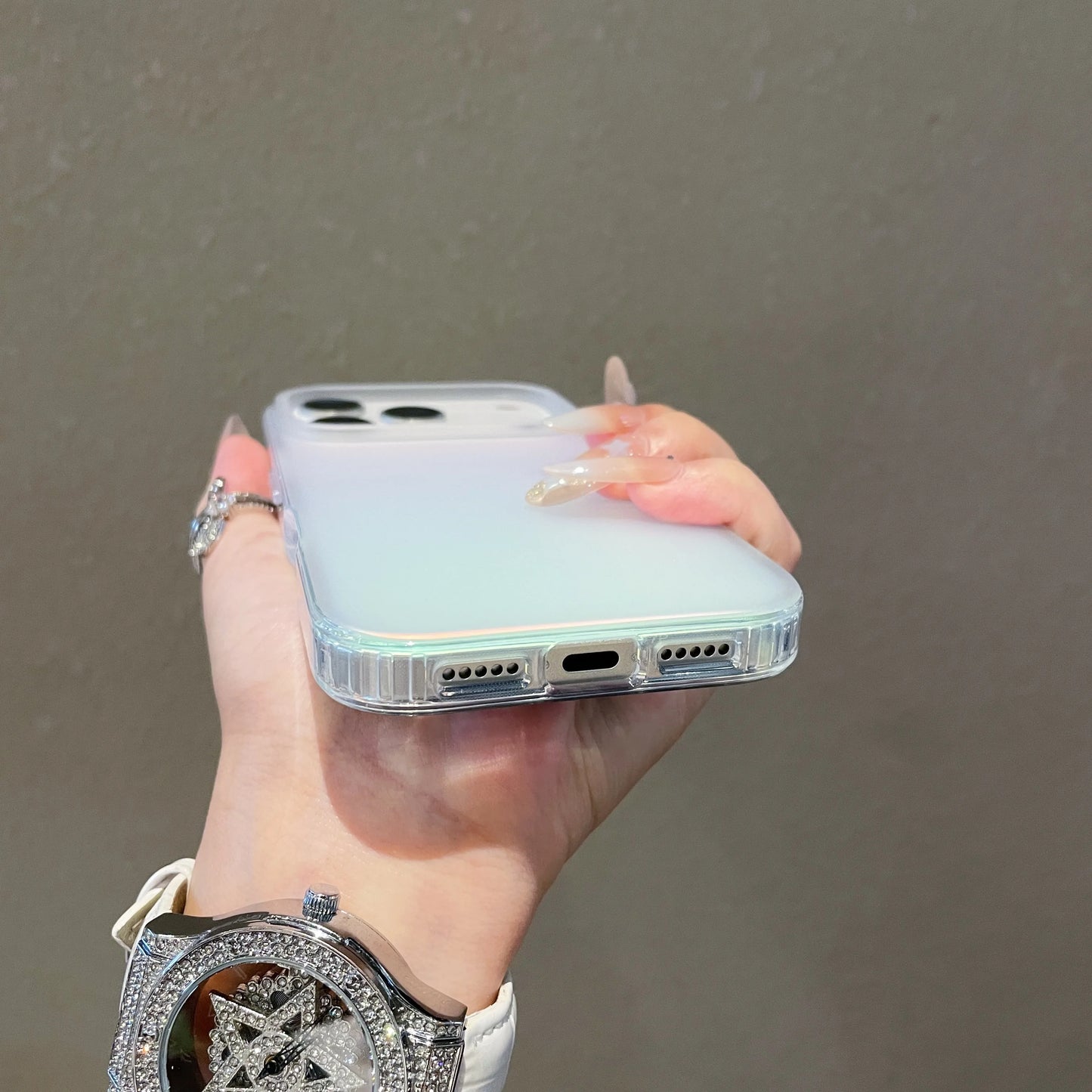 Magsafe Rainbow Matte Case