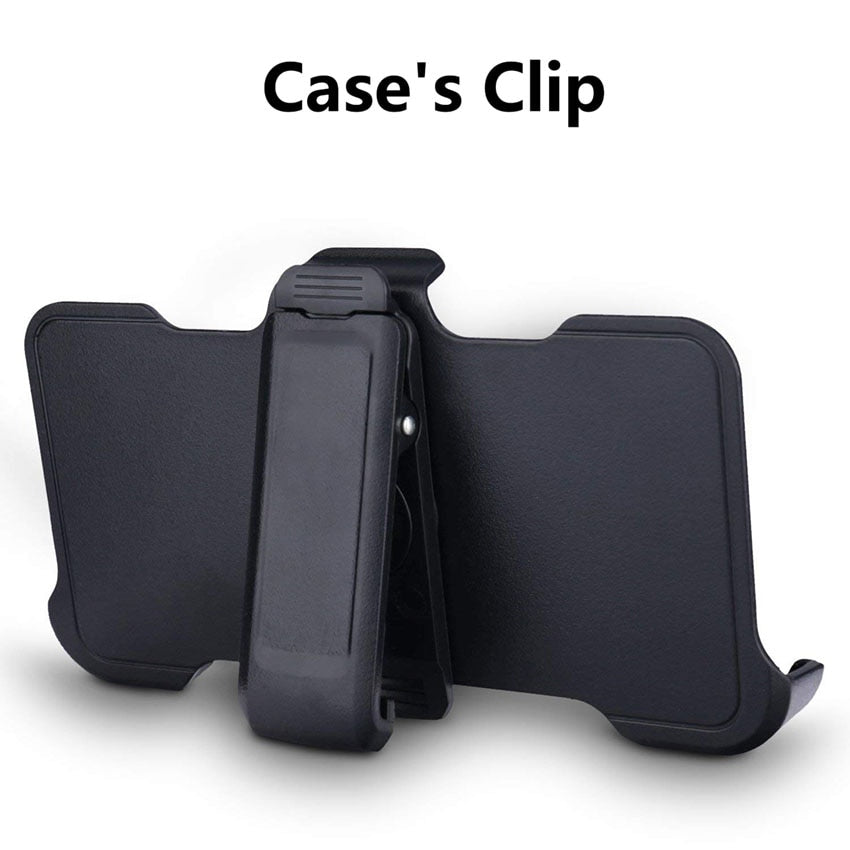 iPhone 15 14 13 12, 3 in1 Shockproof Defend Case Cover Belt Clip