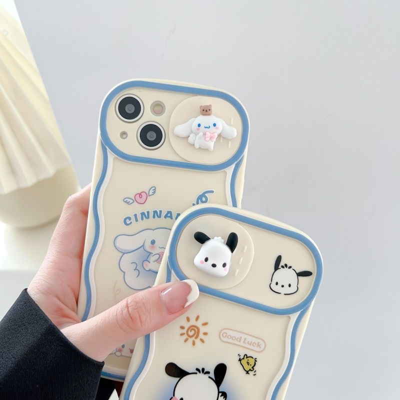 Cartoon Phone Case For iPhone 14 13 12 Pro Max Cute Shockproof Cover