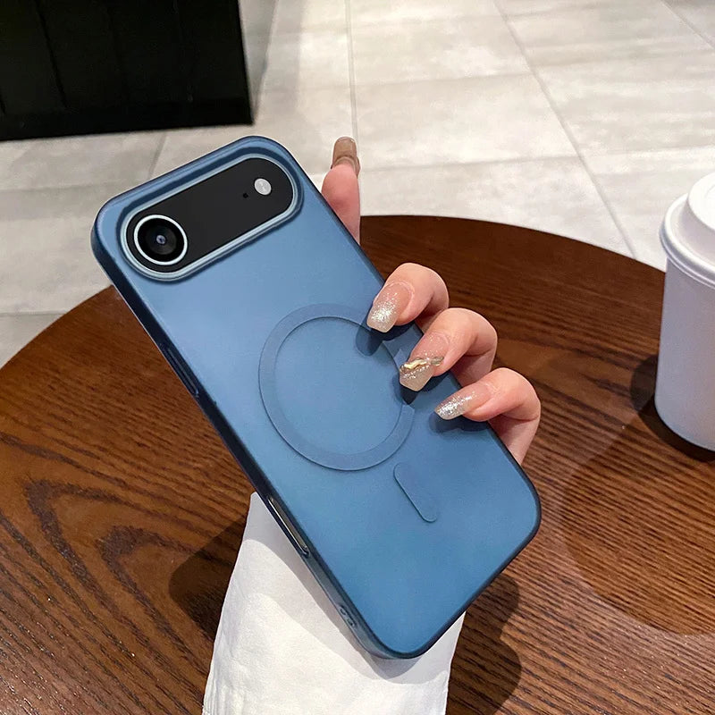 Slim Matte Clear Magnetic Cases