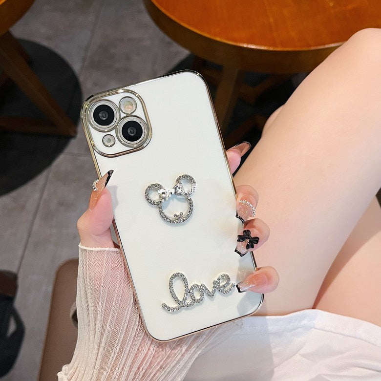 Phone case for iphone 14 12 13 Pro Plus Cute Cover