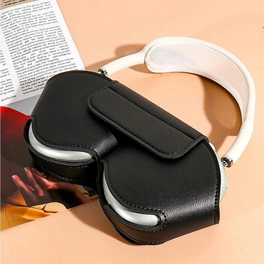 Leather Soft Case For Airpods Max Headphone Protective Cover Headset Cover
