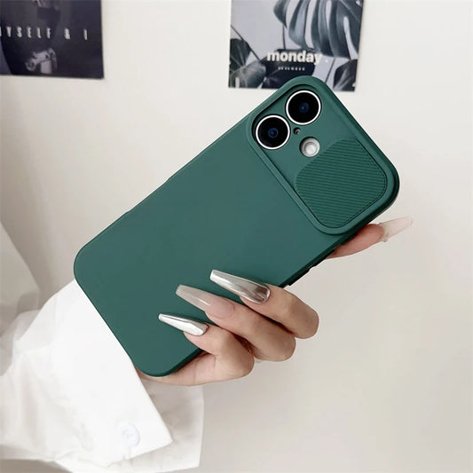 Slide Camera Lens Protection Case