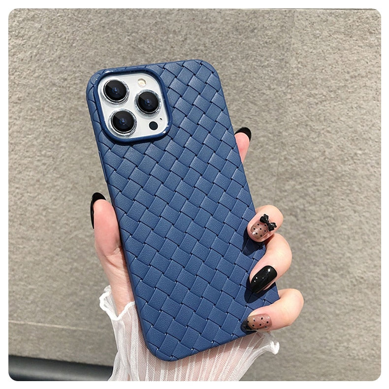 iPhone 15 14 13 12 Breathable Pattern Soft Thin Case