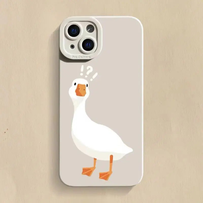 Funny Duck Case For iPhone Cover