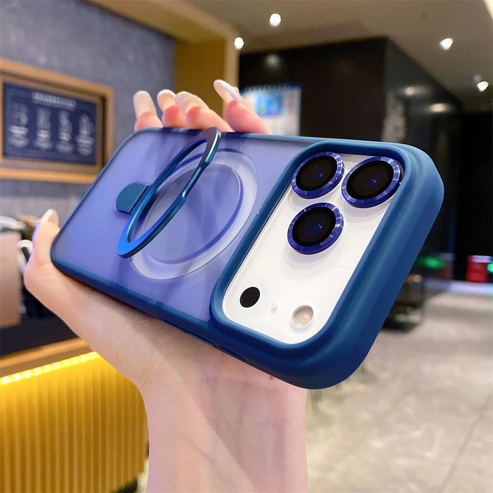Magnetic Ring Bracket Camera Protection Cover